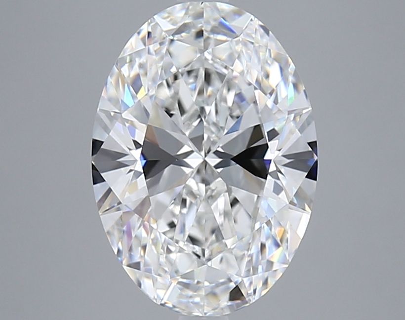4.05 Carat F-VVS1 Oval Lab Diamond