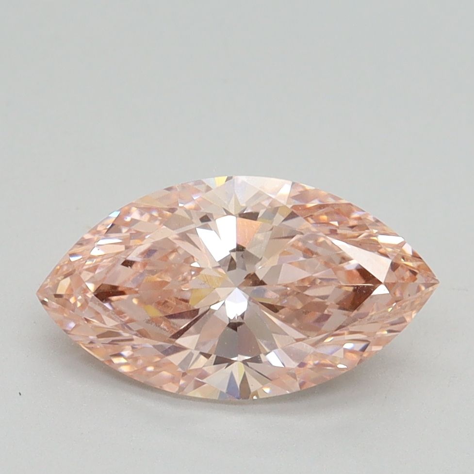 1.64 Carat Marquise Cut Fancy Pink