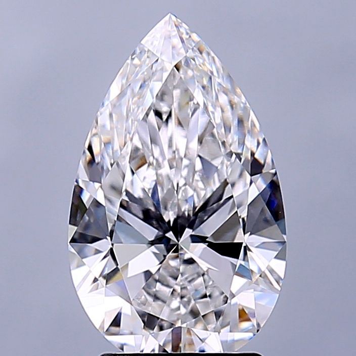 2.57 Carat E-IF Pear Lab Diamond