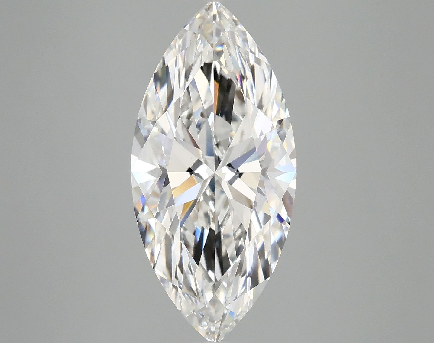 3.99 Carat F-VVS2 Marquise Lab Diamond