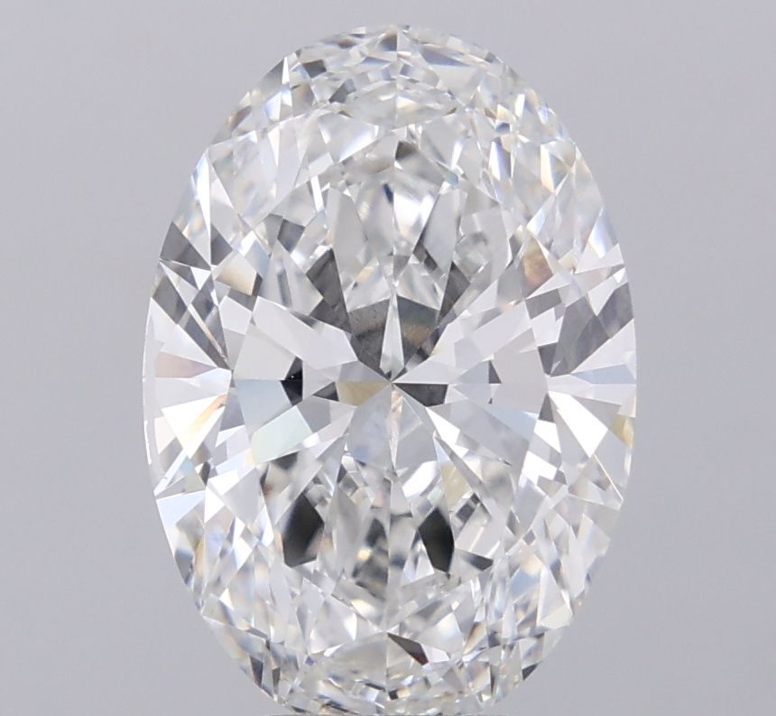 5.00 Carat F-VVS2 Oval Lab Diamond
