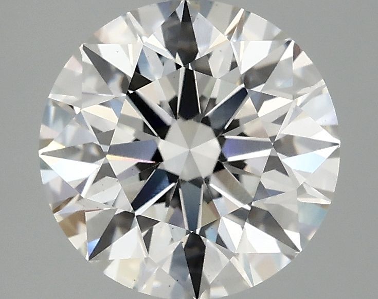 2.51 Carat F-VS2 Round Lab Diamond