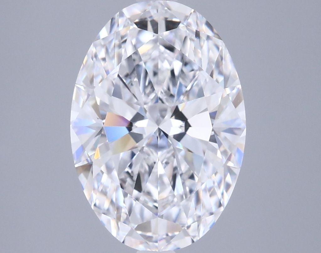2.99 Carat D FL Oval Lab Diamond
