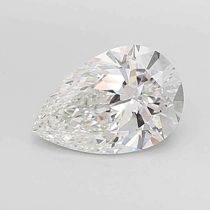 4.01 Carat G-VS2 Pear Lab Diamond