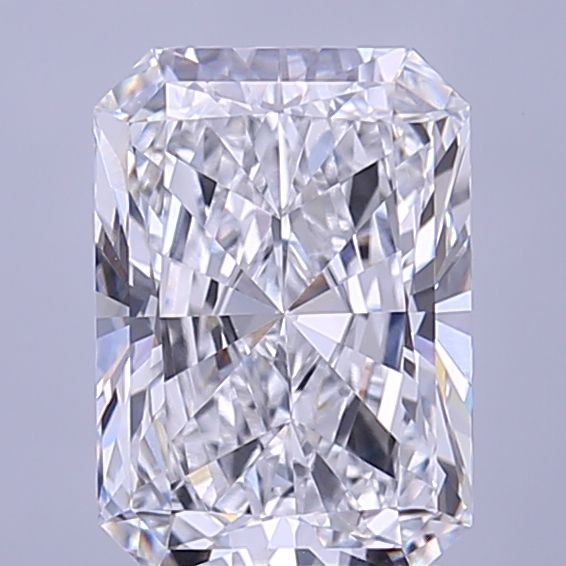 2.36 Carat D VVS2 Radiant Lab Diamond