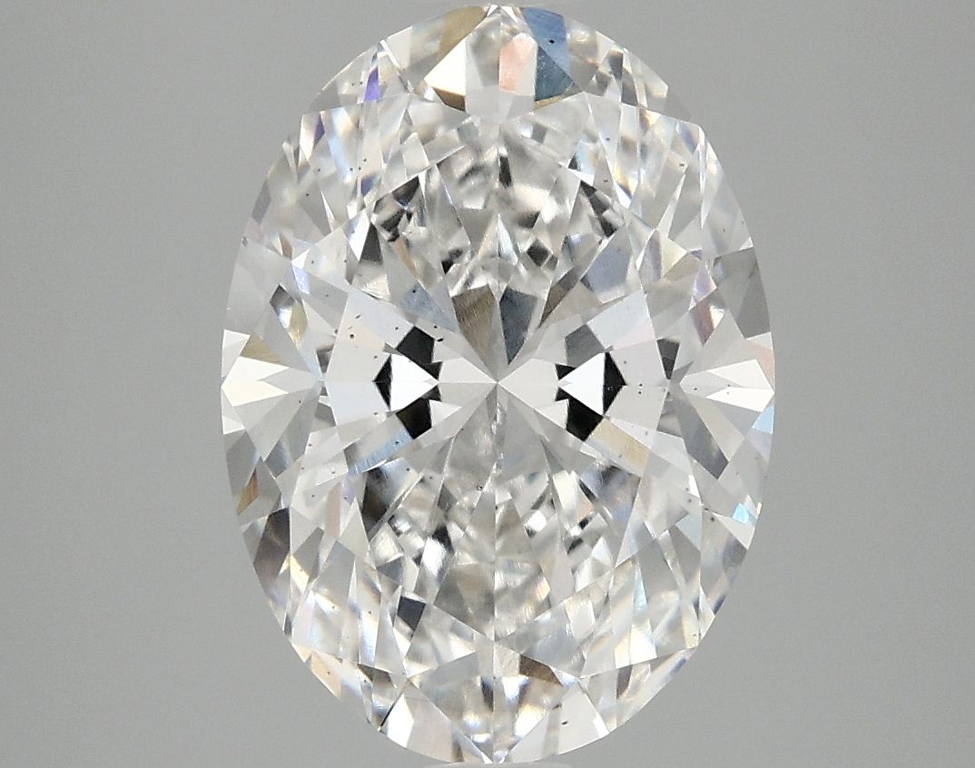 4.00 Carat F-SI1 Oval Lab Diamond
