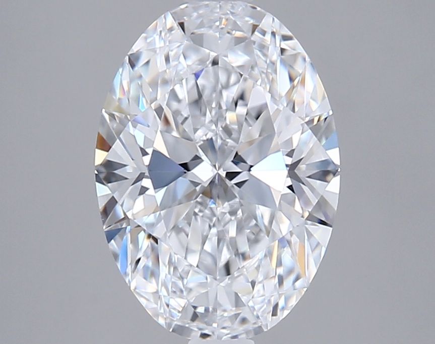 2.01 Carat D-VVS2 Oval Lab Diamond