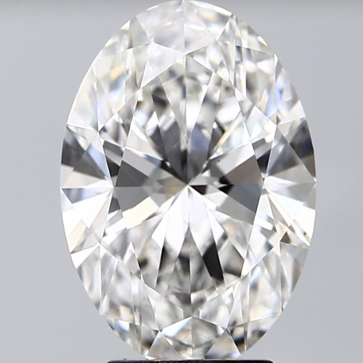 4.06 Carat G-VS1 Oval Lab Diamond