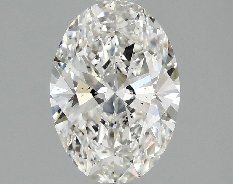 1.49 Carat F-SI1 Oval Lab Diamond