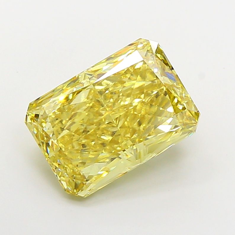 11.56 Carat Radiant Cut Fancy Yellow