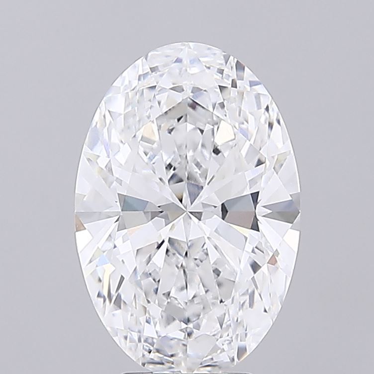5.1 Carat D-VVS2 Oval Lab Diamond