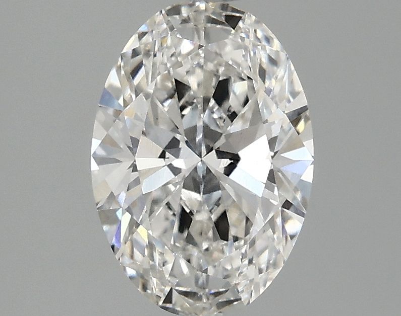 1.50 Carat F-VS1 Oval Lab Diamond