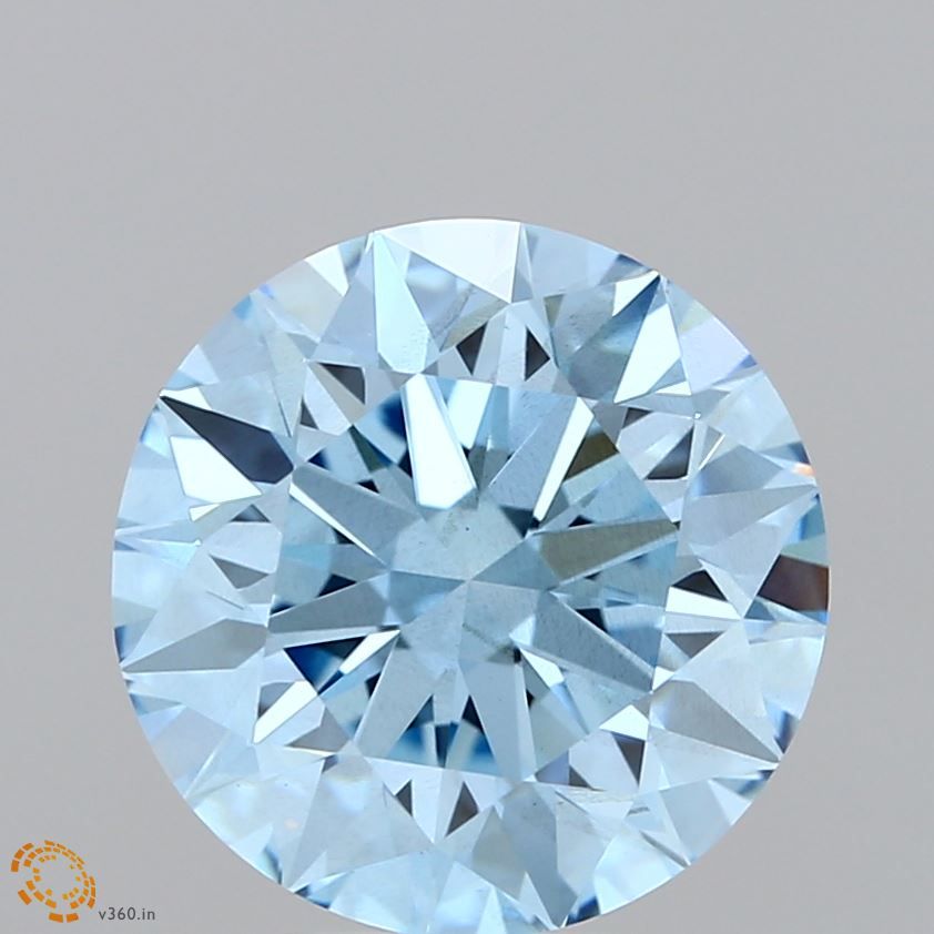 2.07 Carat E-IF Pear Lab Diamond