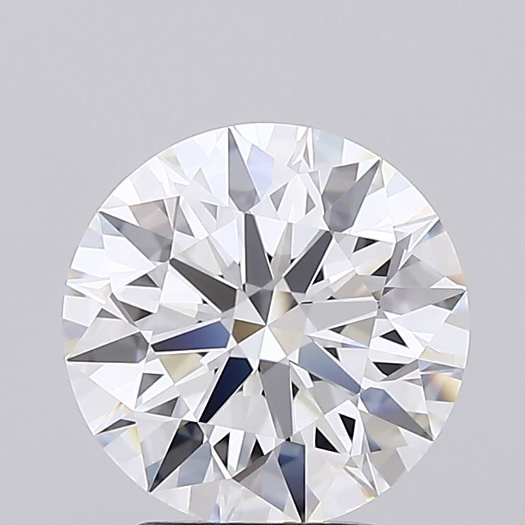 3.00 Carat D-IF Round Lab Diamond