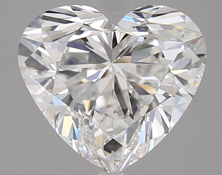 3.04 Carat D-VS1 Heart Cut Diamond