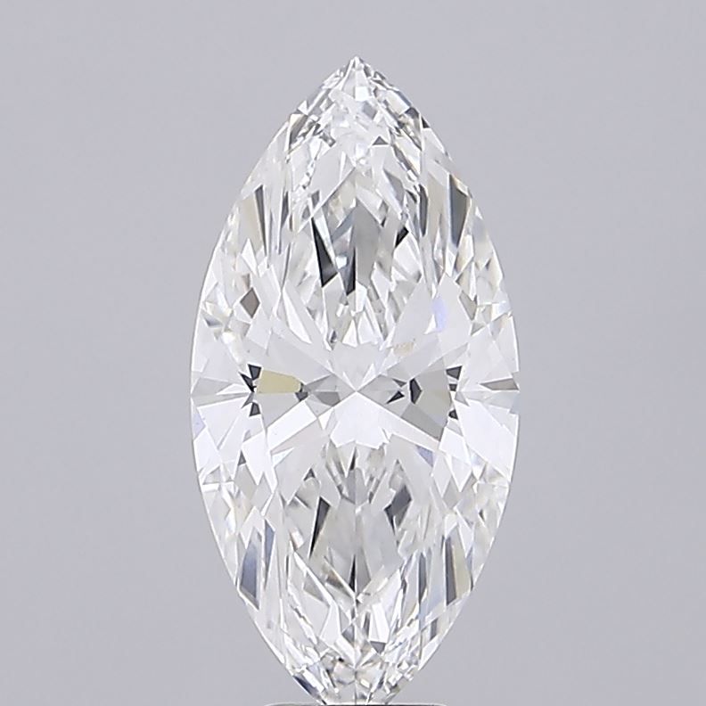 6.61 Carat G-VS1 Marquise Lab Diamond
