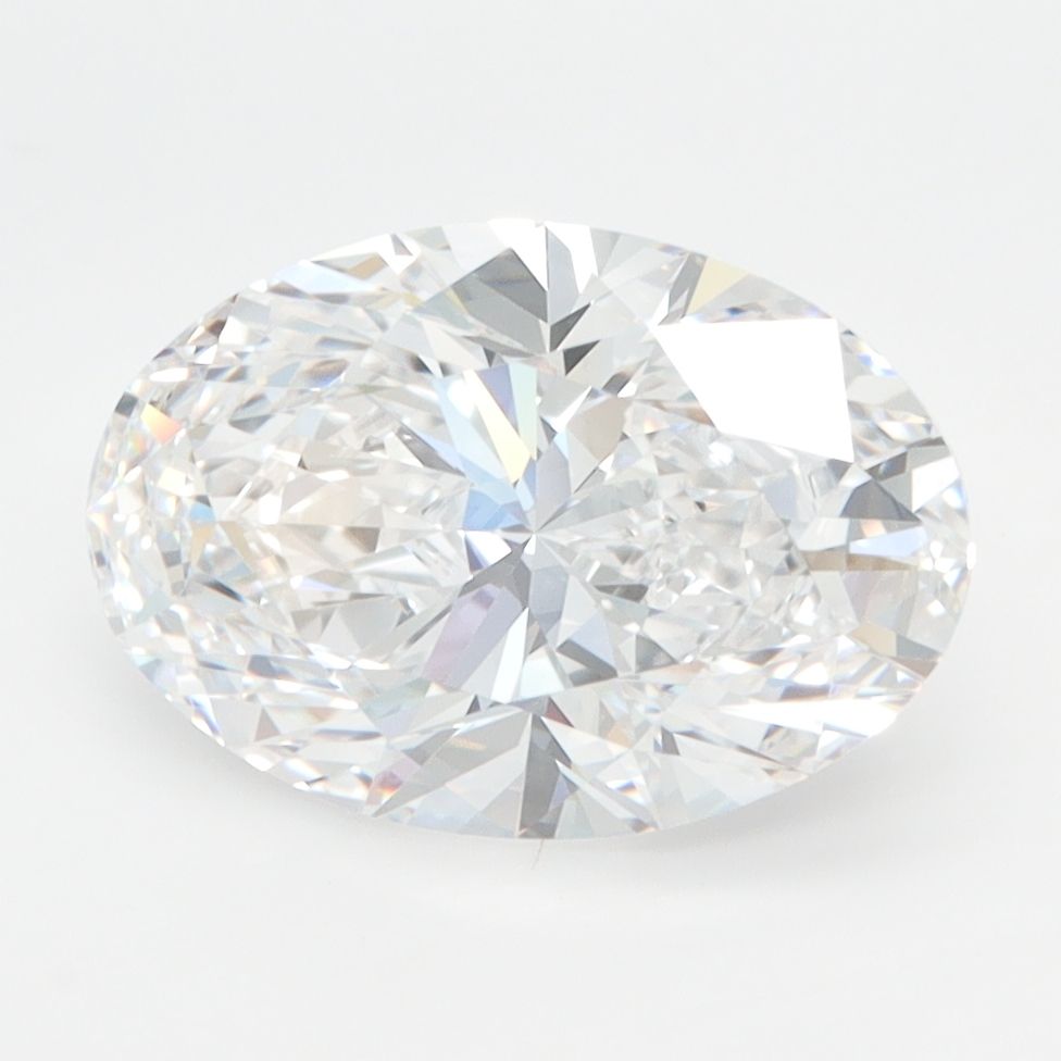 2.83 Carat D-VVS1 Oval Lab Diamond