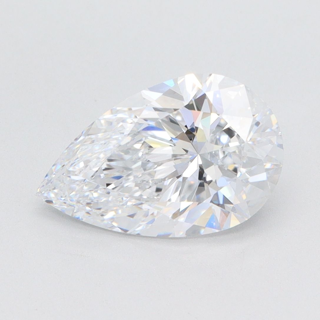 2.07 Carat E-VVS2 Pear Lab Diamond