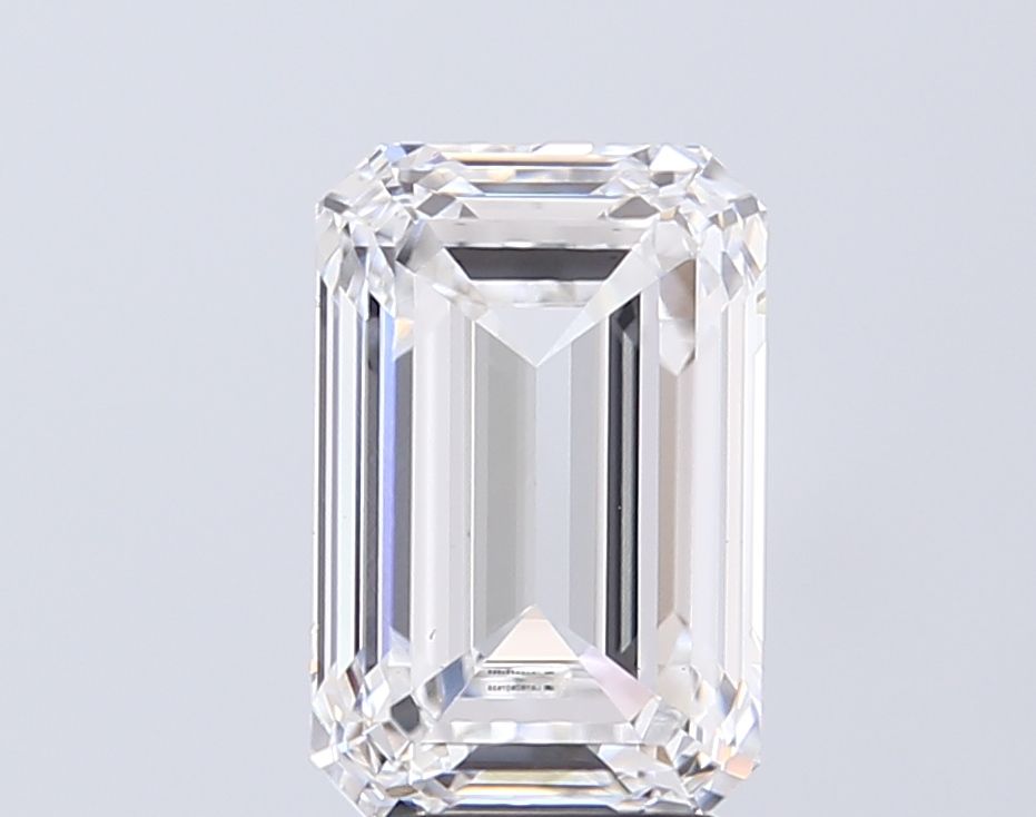 4.01 Carat G-VS1 Emerald Lab Diamond