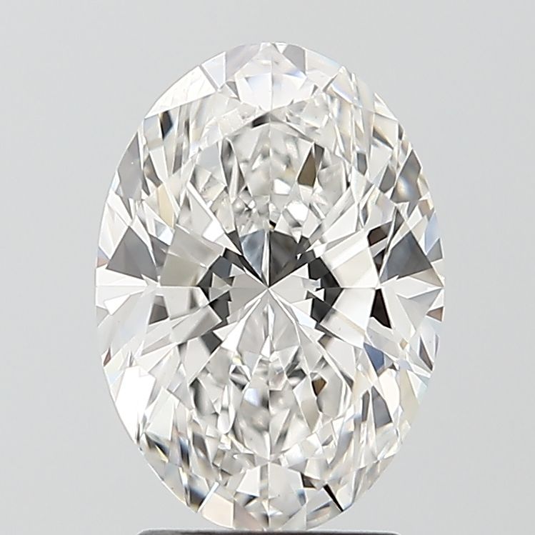 2.40 Carat E-VVS2 Oval Lab Diamond