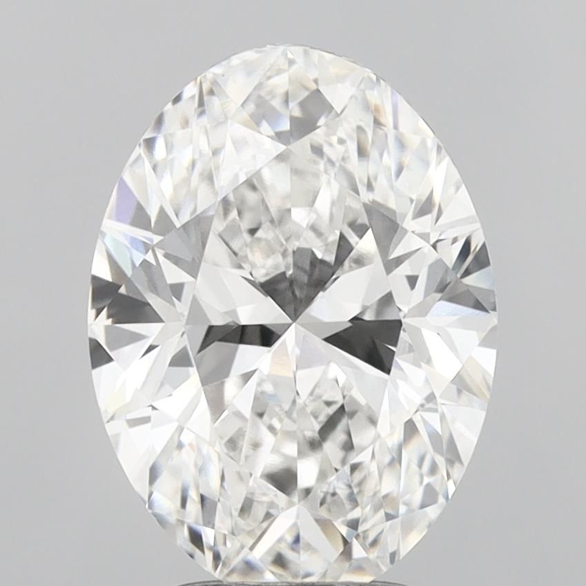 3.50 Carat F-VS1 Oval Lab Diamond