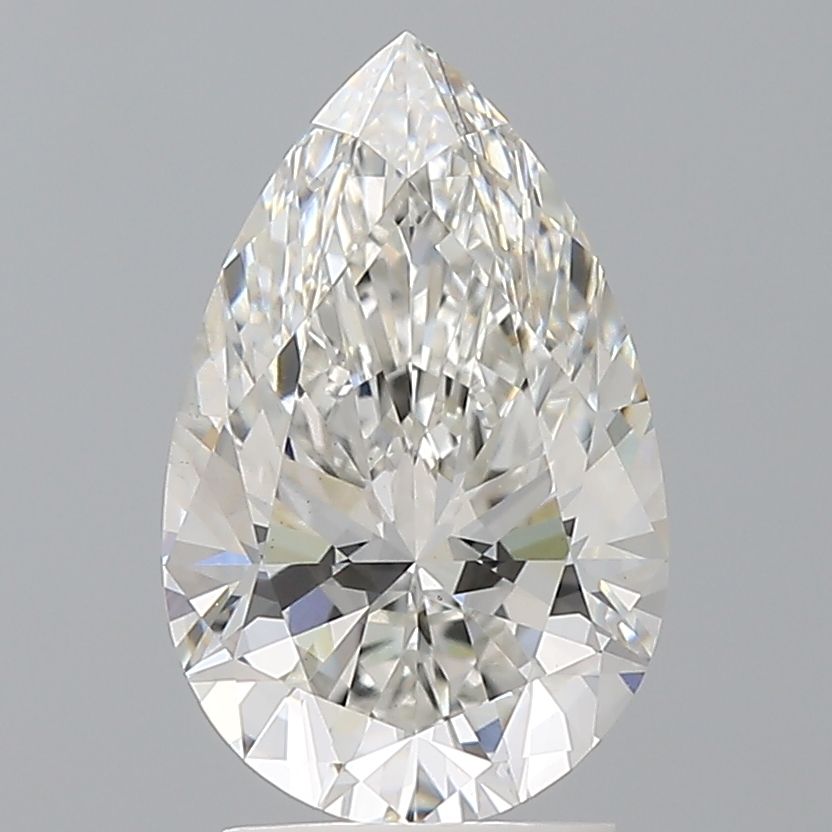 2.60 Carat G-VS1 Pear Lab Diamond