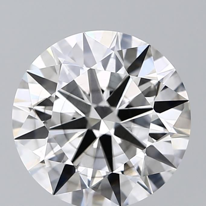 4.31 Carat F-SI1 Round Lab Diamond