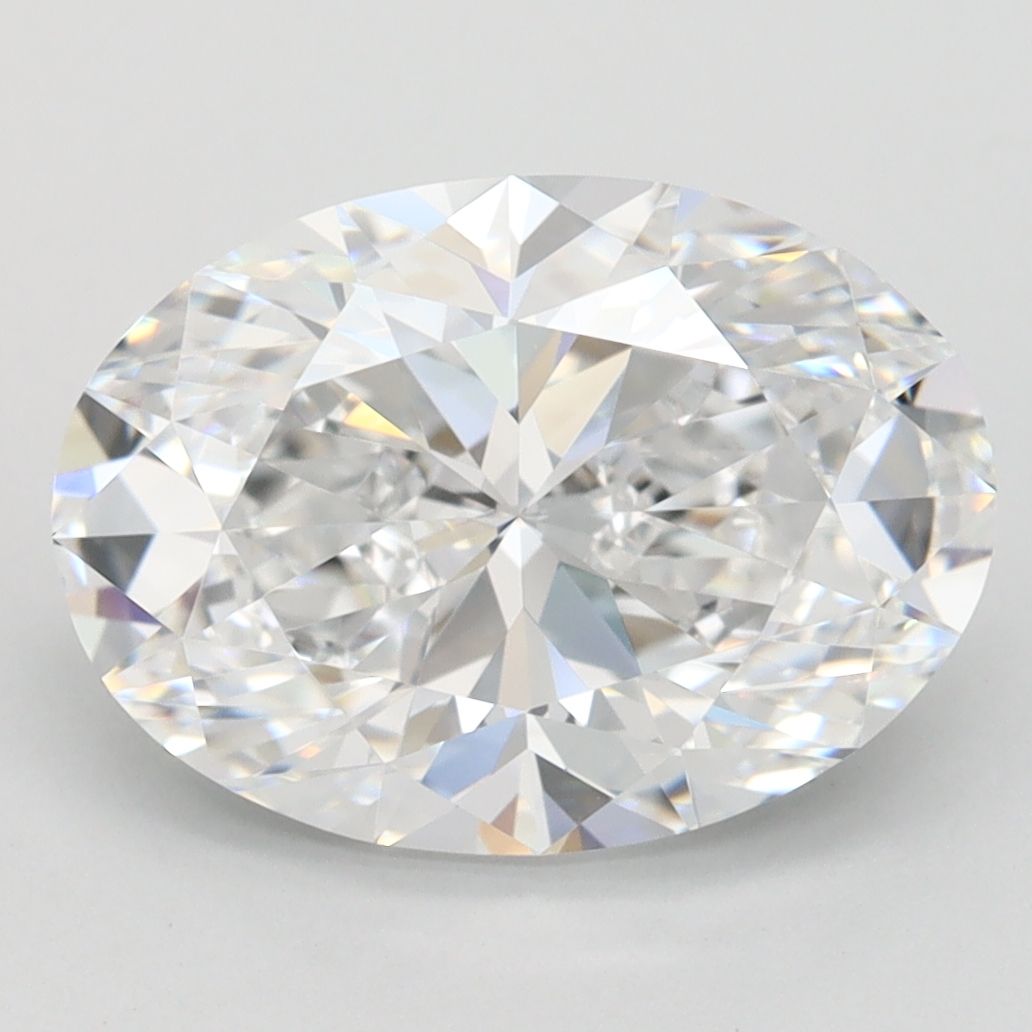 3.02 Carat D-IF Oval Lab Diamond