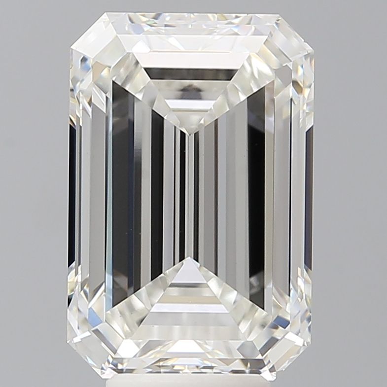 6.51 Carat G-VVS2 Emerald Lab Diamond