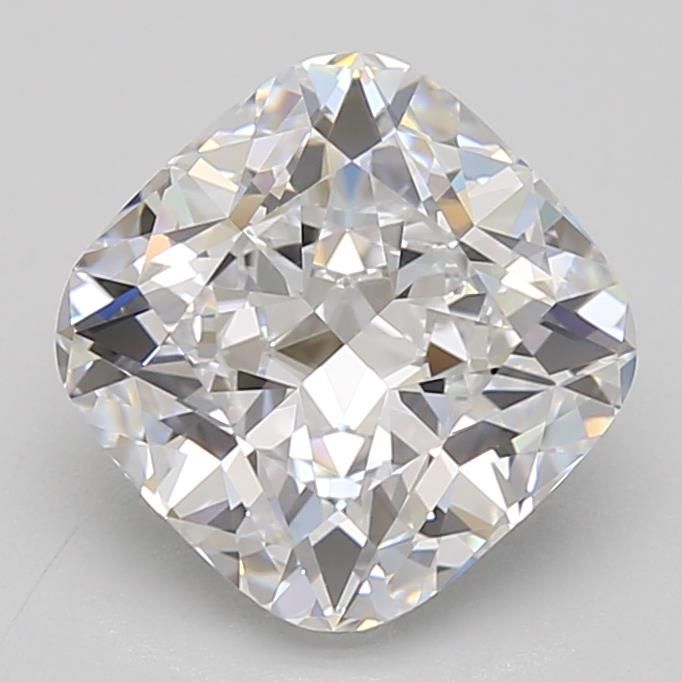 2.43 Carat D-VVS1 Cushion Lab Diamond
