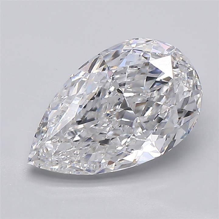 3.03 Carat E-VS1 Pear Lab Diamond