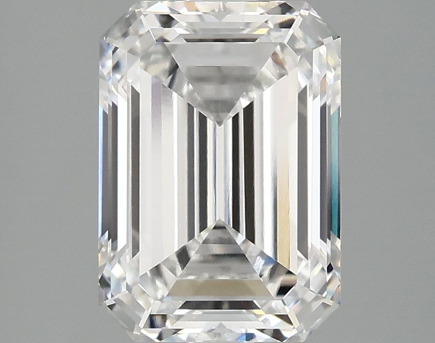 3.05 Carat D-VVS2 Emerald Lab Diamond