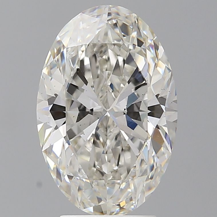 4.04 Carat G-VS1 Oval Lab Diamond