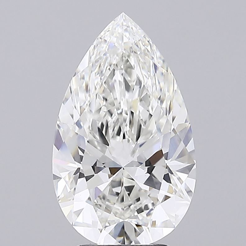 4.05 Carat F-VS1 Pear Lab Diamond