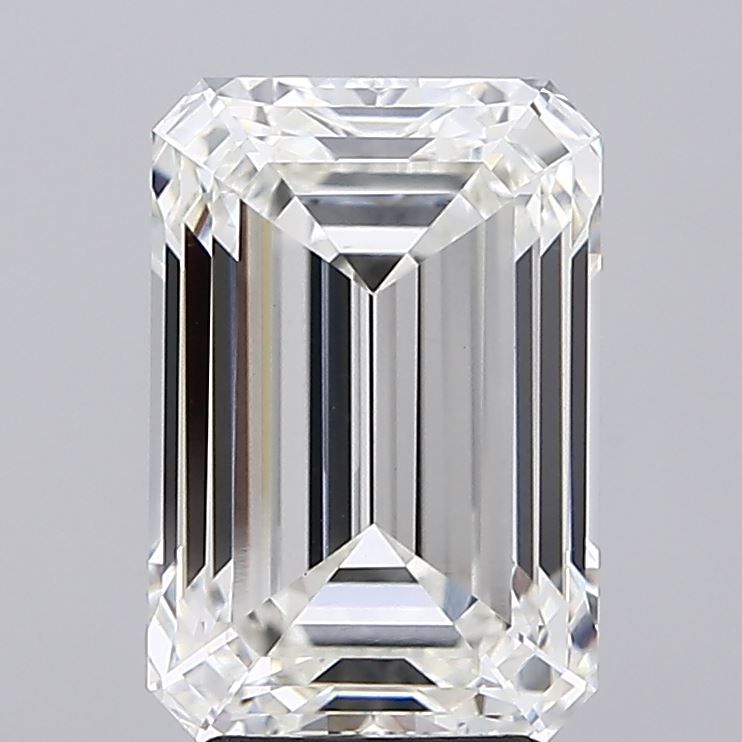 5.04 Carat G-VS1 Emerald Lab Diamond