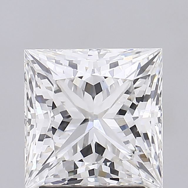 2.89 Carat F-VS1 Princess Lab Diamond