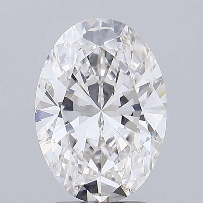 2.66 Carat F-VS1 Oval Lab Diamond