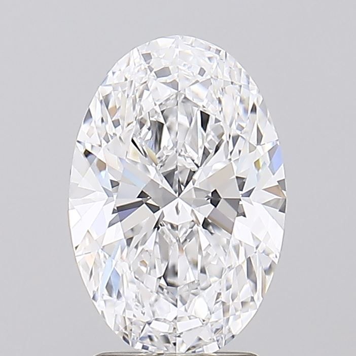 2.54 Carat D-IF Oval Lab Diamond