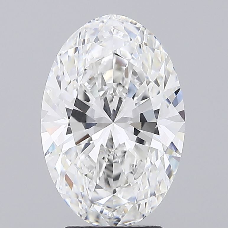4.01 Carat D-IF Oval Lab Diamond