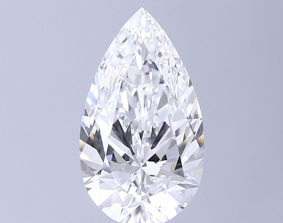 2.55 Carat E-VVS2 Pear Lab Diamond