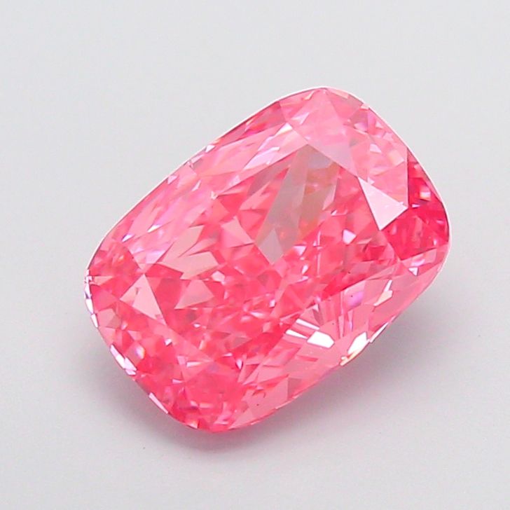 3.03 Carat Cushion Cut Fancy Pink