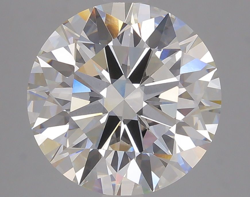 4.65 Carat H-VVS2 Round Lab Diamond