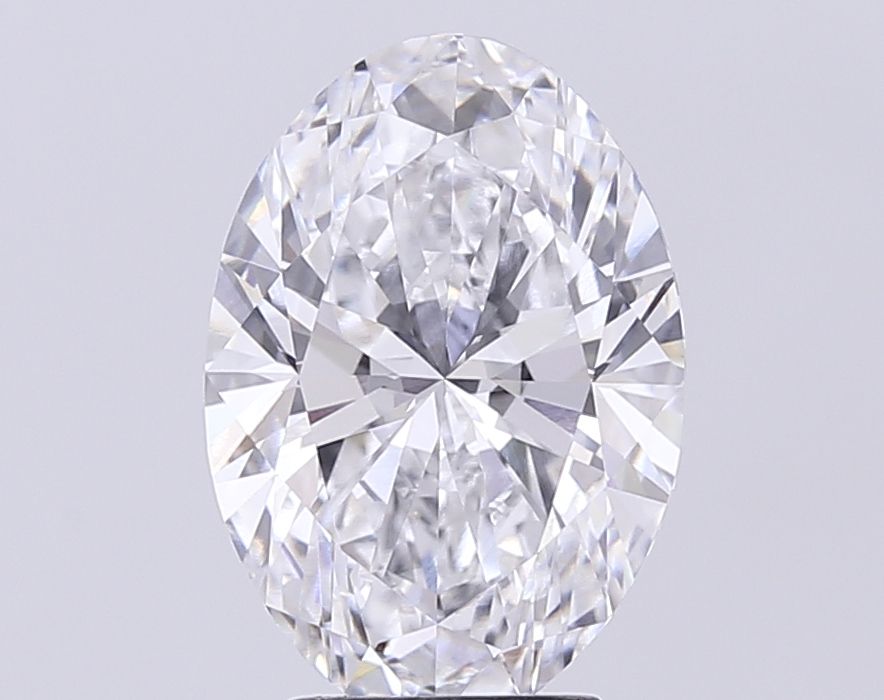 5.03 Carat D-VVS2 Oval Lab Diamond