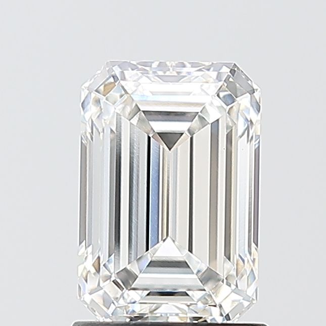 1.58 Carat F-VVS2 Emerald Lab Diamond