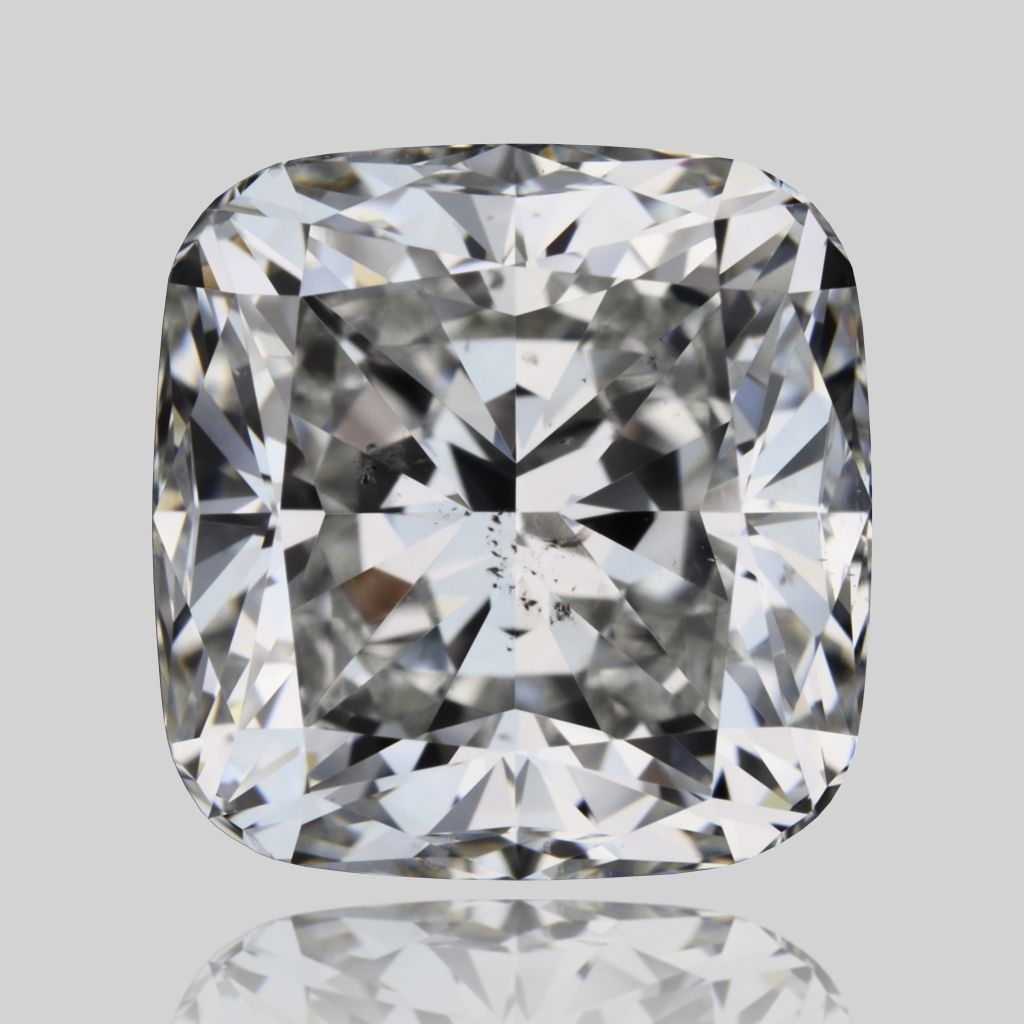 2.51 Carat G-SI2 Cushion Cut Diamond