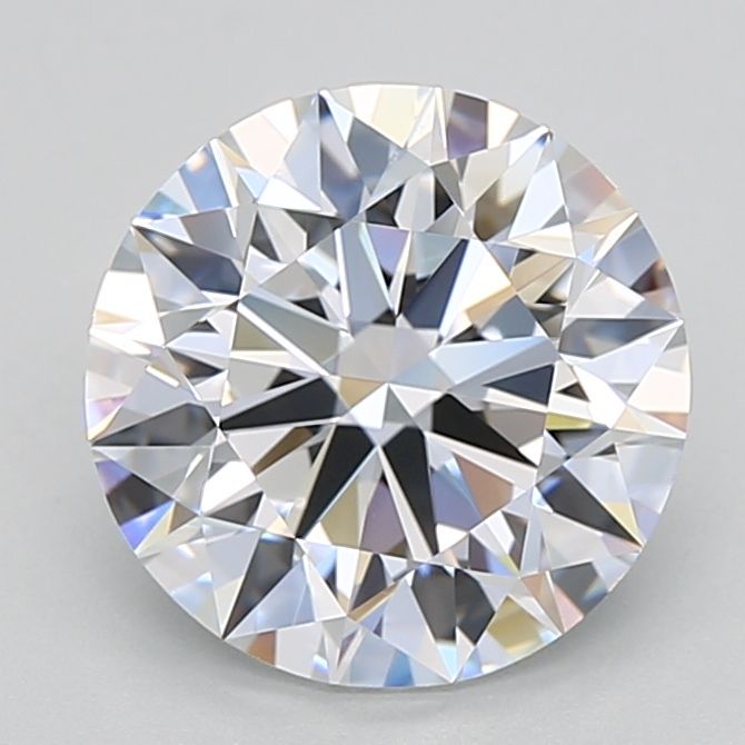 3.01 Carat D-VVS2 Round Lab Diamond