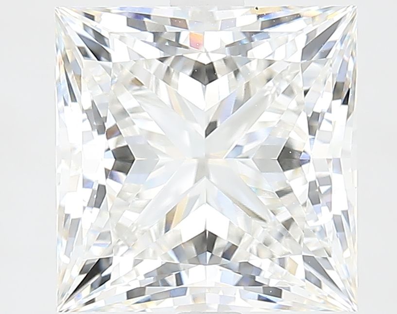 5.12 Carat F-VVS2 Princess Lab Diamond