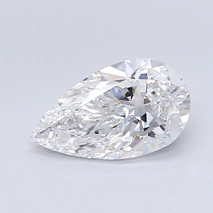 1.00 Carat D-VVS2 Pear Lab Diamond