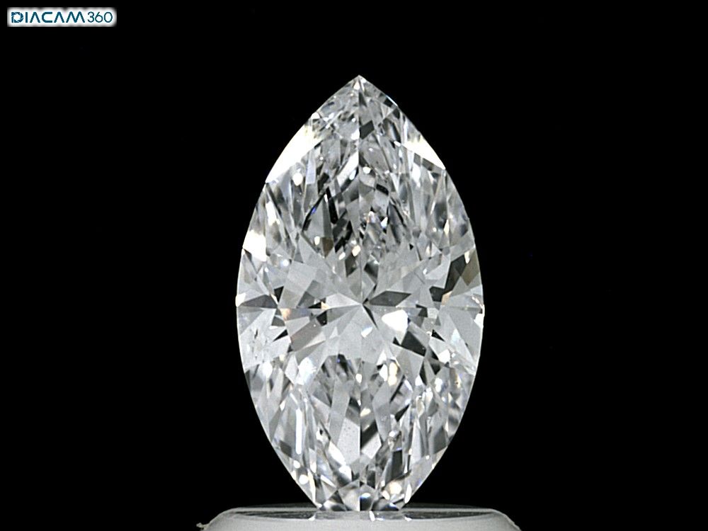 1.00 Carat D-SI1 Marquise Cut Diamond