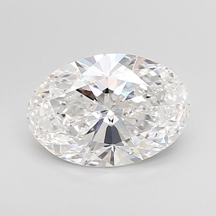2.90 Carat D-VVS2 Oval Lab Diamond